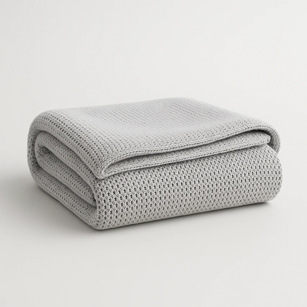 Verona Cotton Knit Blanket