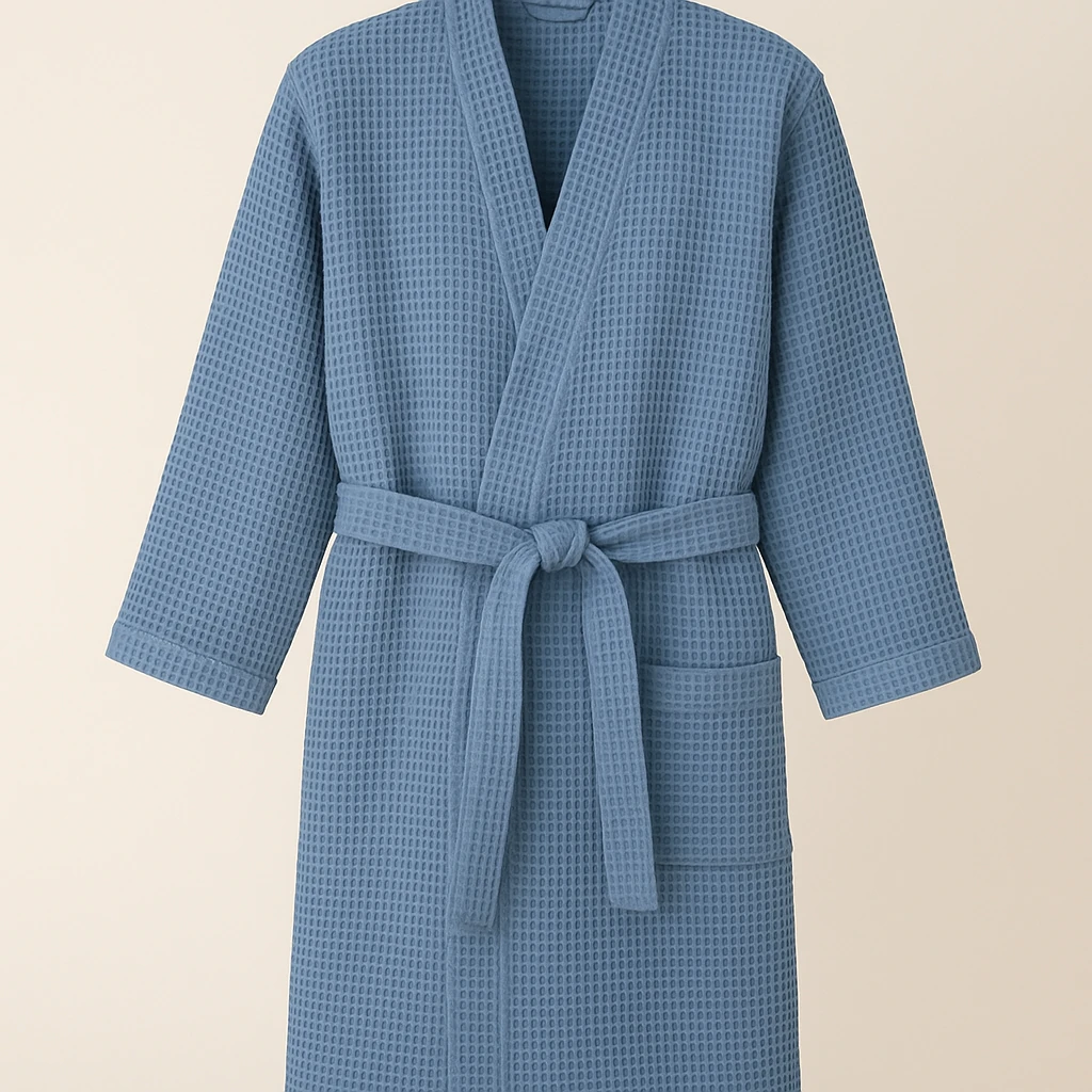Cedar Cotton Waffle Robe