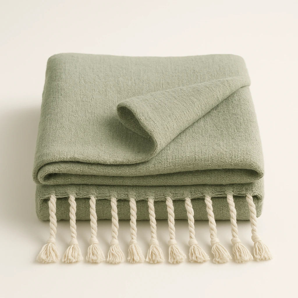 Ashby Hemp Throw Blanket