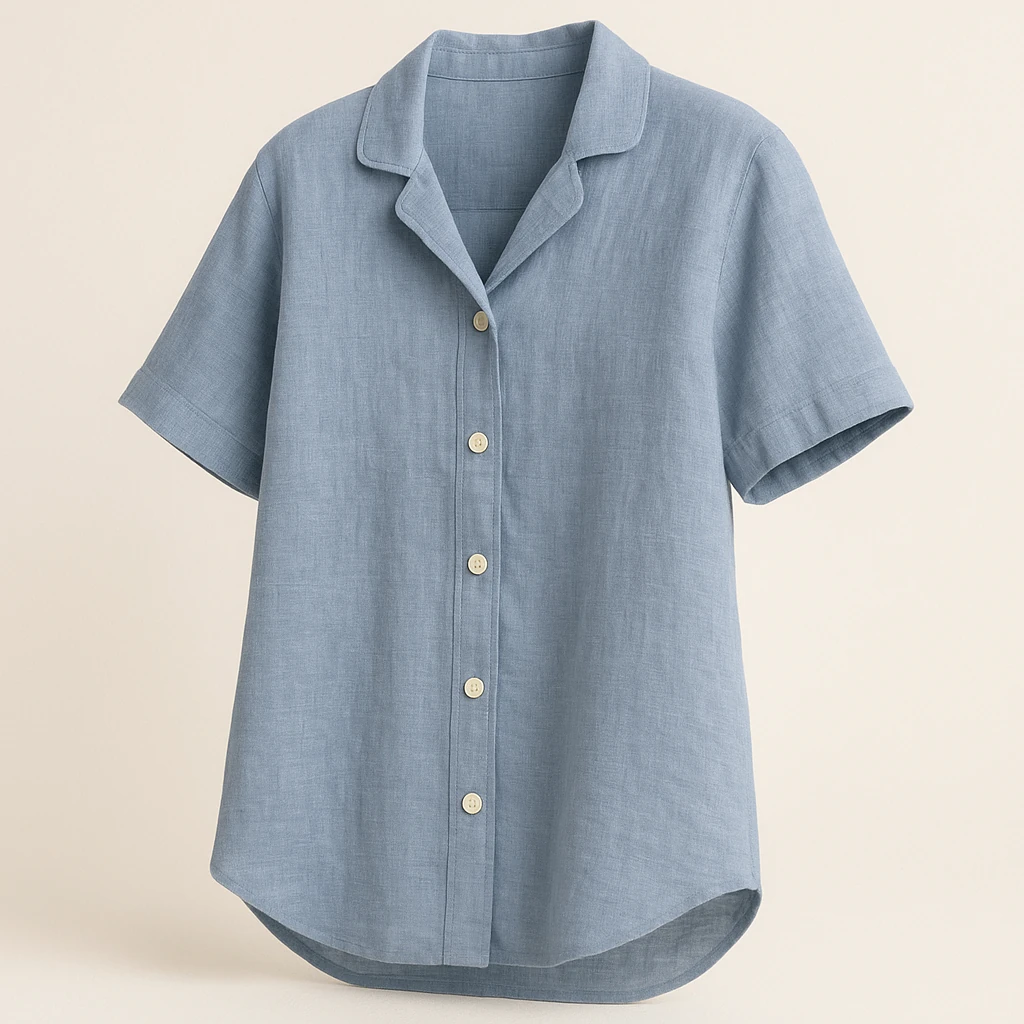 Wells Linen Sleep Shirt